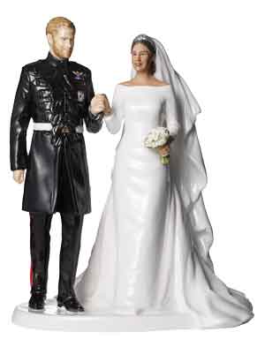 Royal Doulton Prince Harry & Meghan Markle Wedding