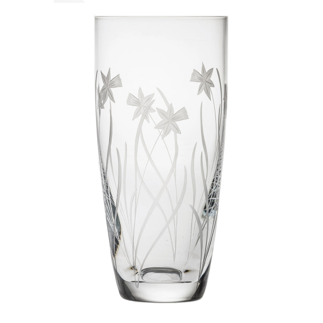 Royal Scot Crystal Tall Vase
