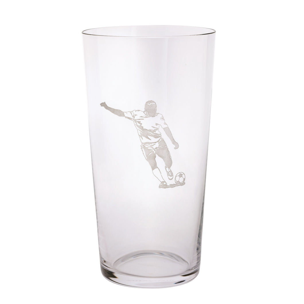 Dartington Sports & Occasions Soccer Pint Glass
