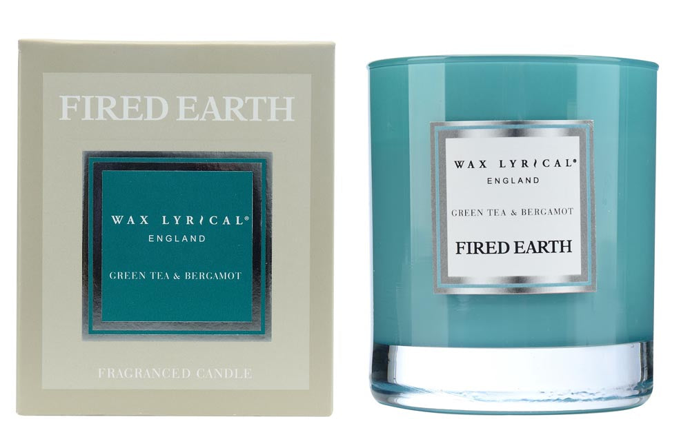 Wax Lyrical WAX FILL Fragranced Candle GREEN TEA & BERGAMOT