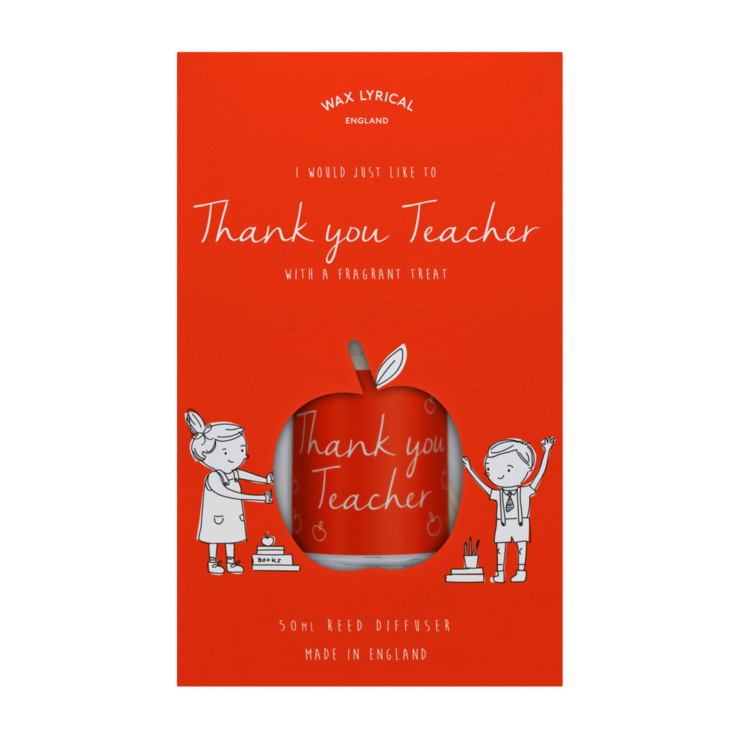 Wax Lyrical 50ml Reed Diffuser THANK YOU TEACHER