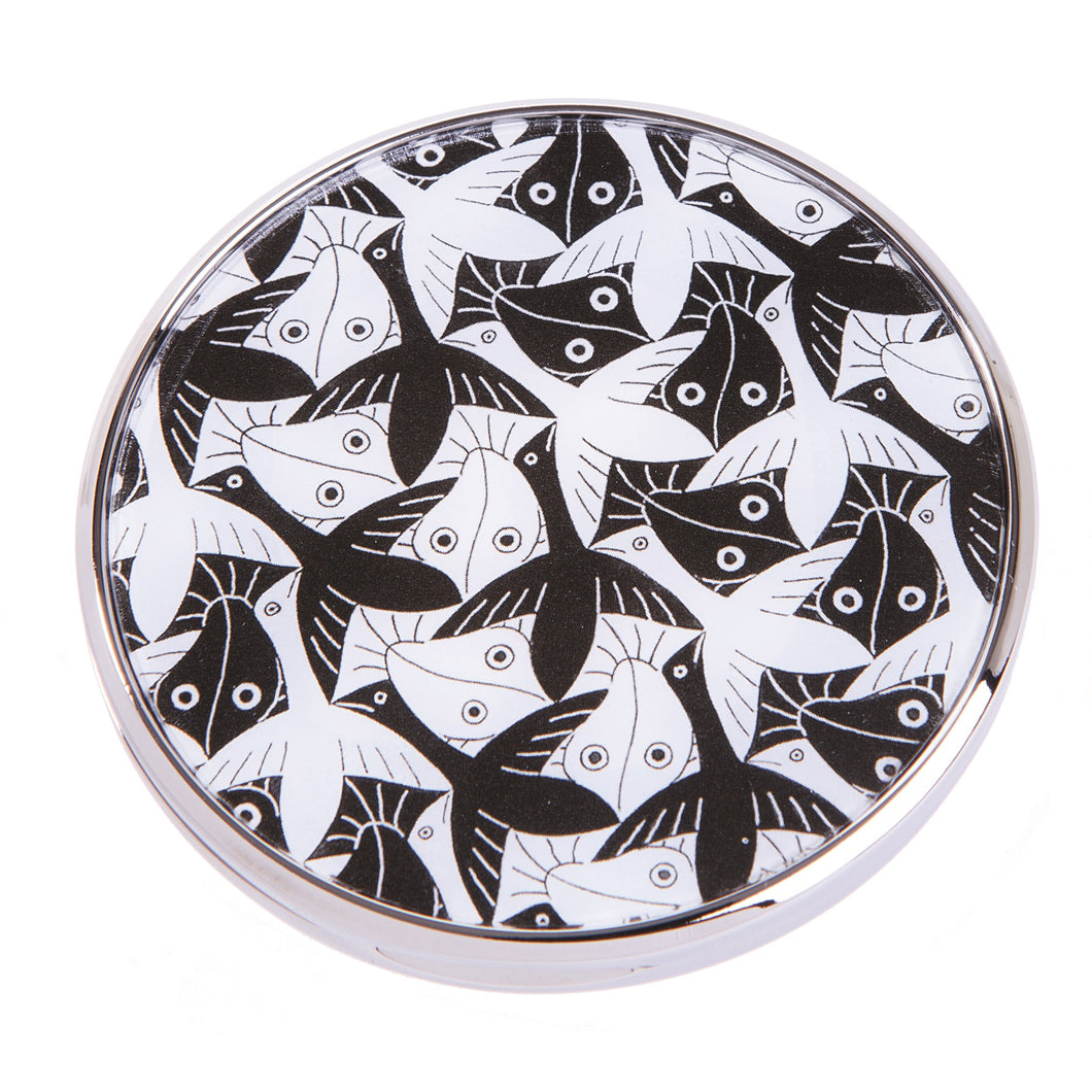 John Beswick Escher - Birds and Fish Pocket Mirror