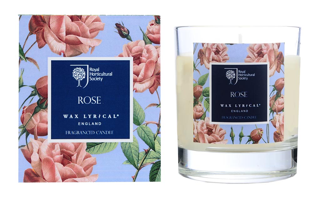 Wax Lyrical Fragranced Candle W/F ROSE