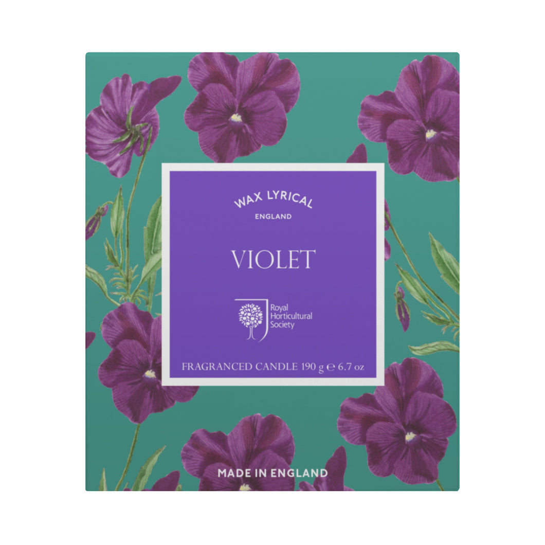 Wax Lyrical Fragranced Candle W/F VIOLET