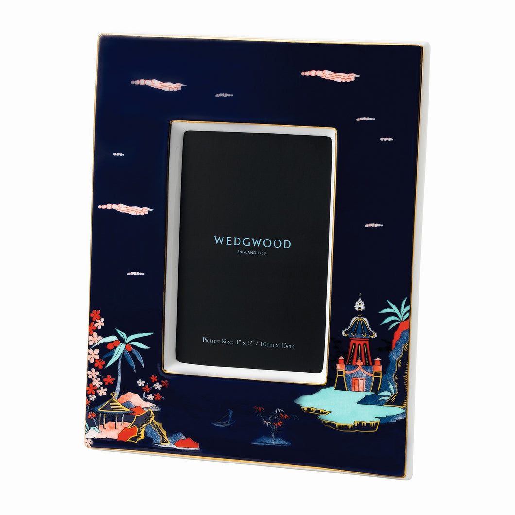 Wedgwood Blue Pagoda Frame 4x6