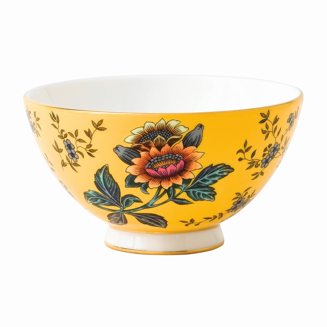 Wedgwood Yellow Tonquin Bowl 11cm