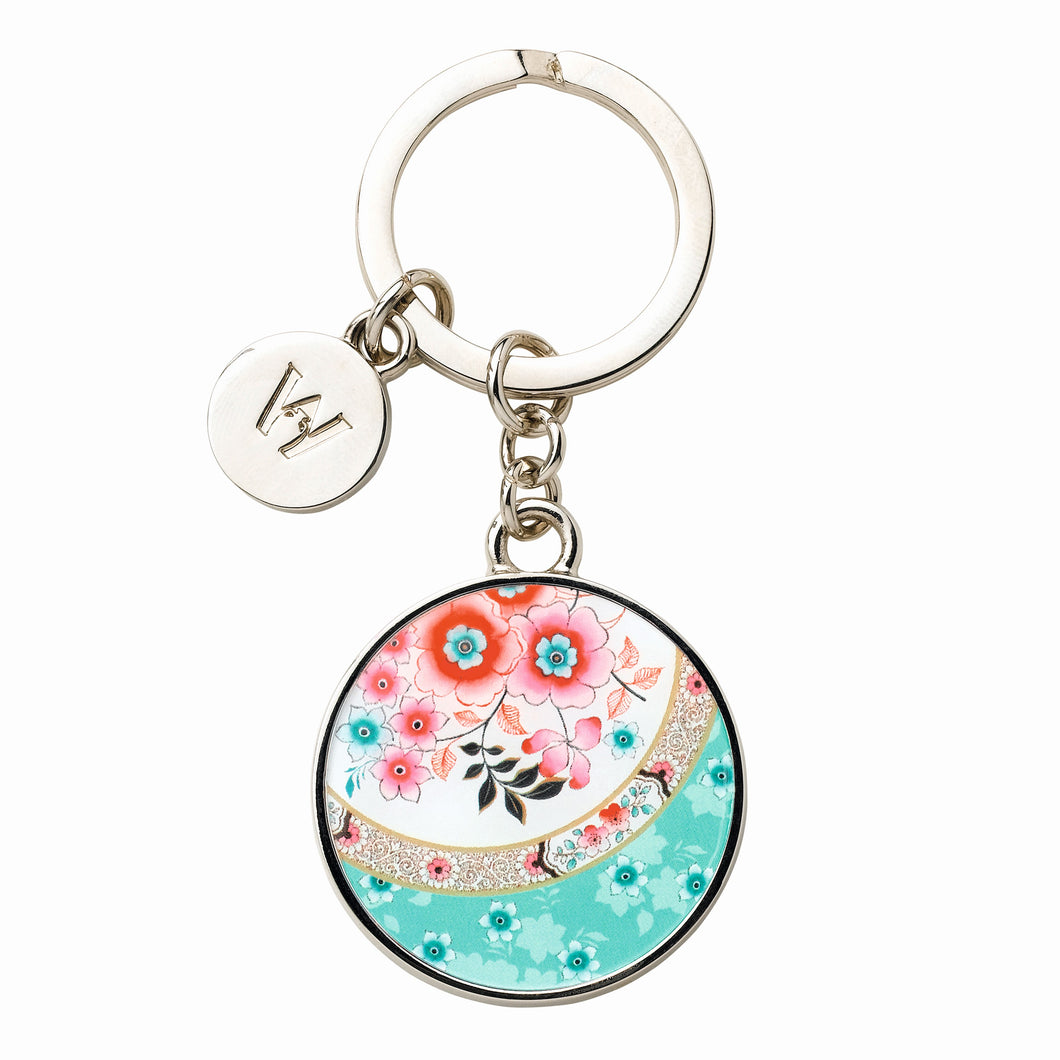 Wedgwood Camellia Keyring