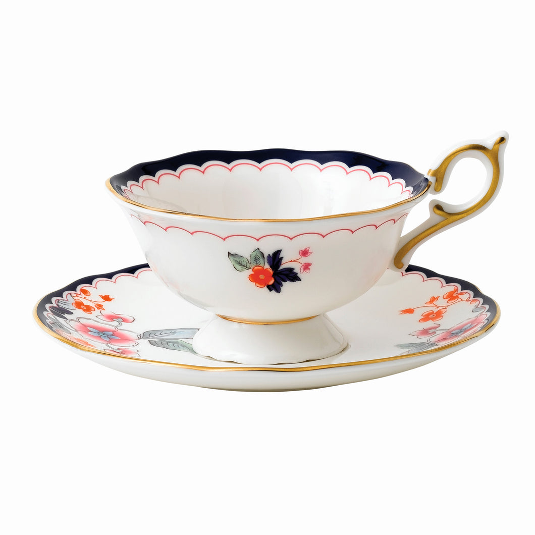 Wedgwood Jasmine Bloom Teacup & Saucer