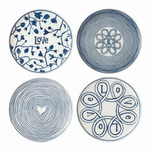 Royal Doulton Love Plate 21cm Set of 4