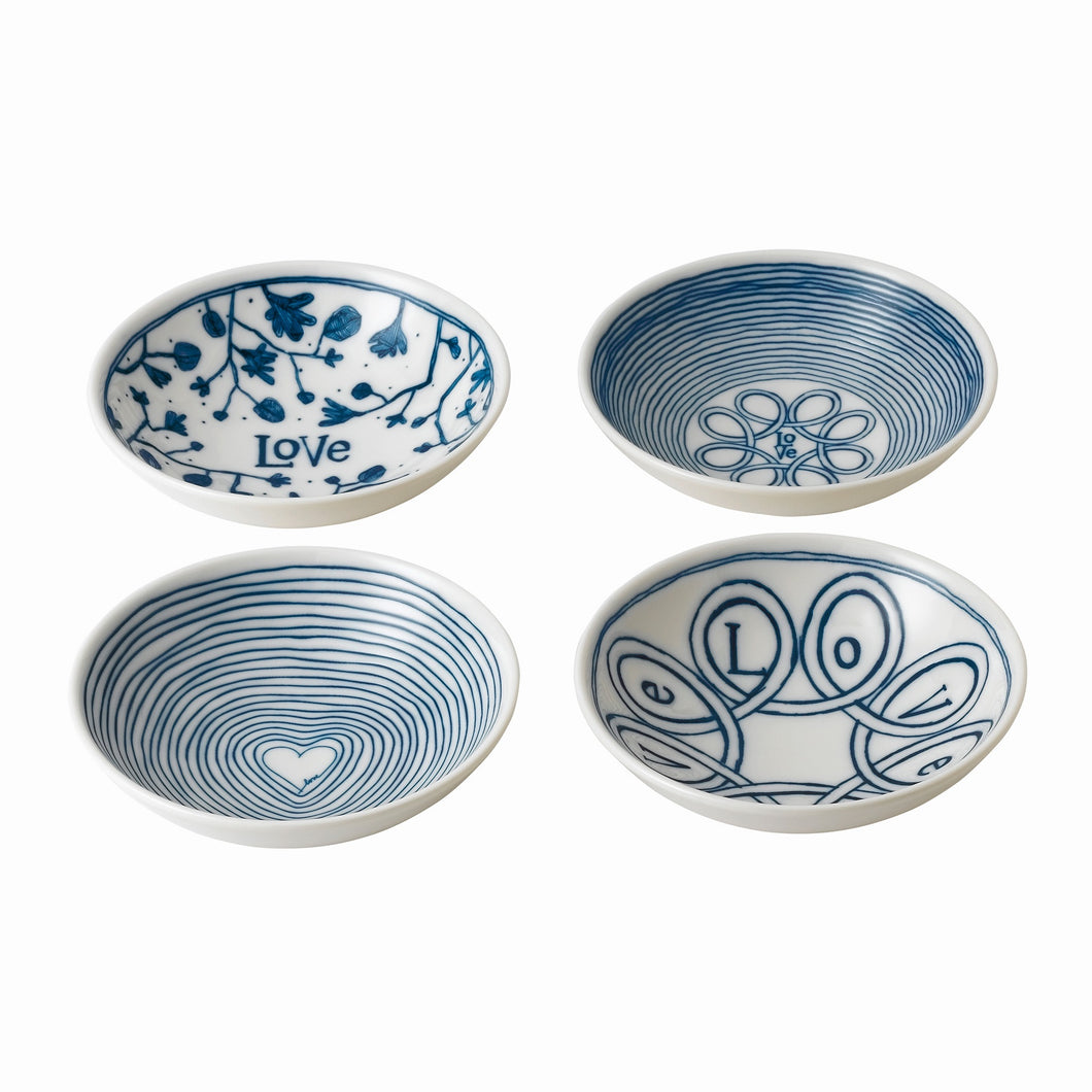 Royal Doulton Love Bowls 14cm Set of 4