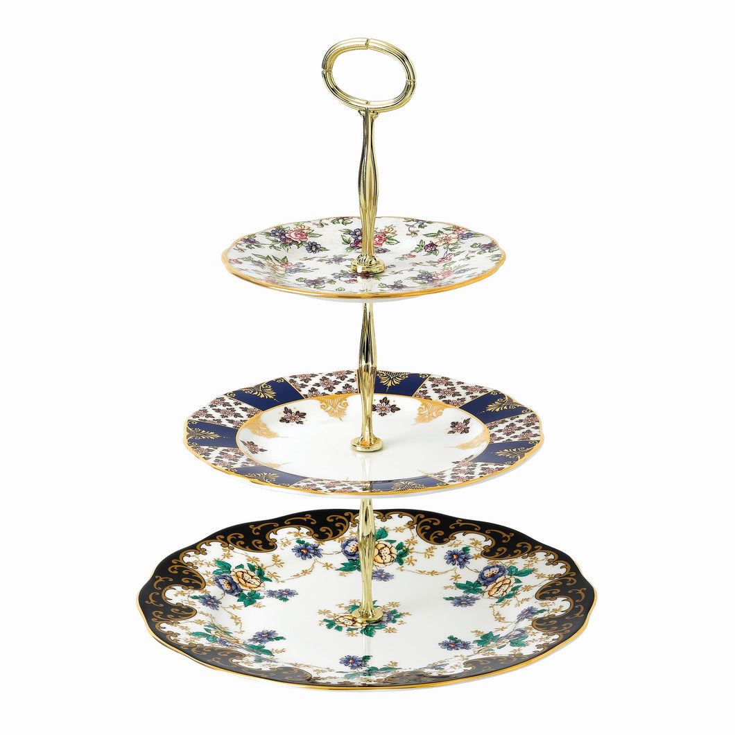 Royal Albert 3 Tier Cakestand English Chintz, Regency & Duchess