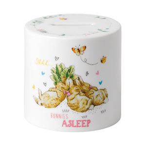 Wedgwood Peter Rabbit Money Box Pink