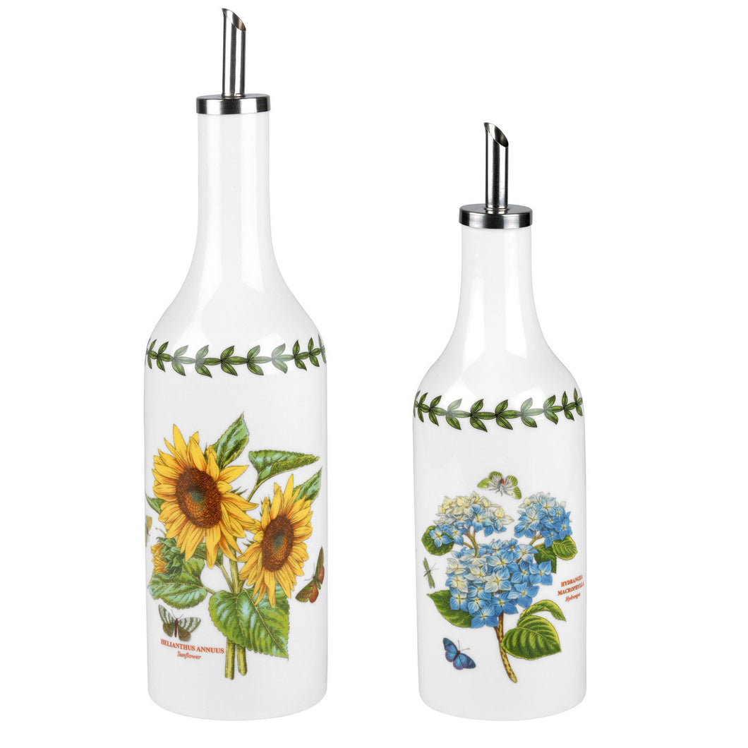Portmeirion Botanic Garden Oil & Vinegar Drizzler Set - LAST FEW AVAILABLE!