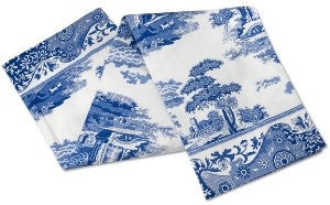 Spode Blue Italian Tea Towel Set of 2