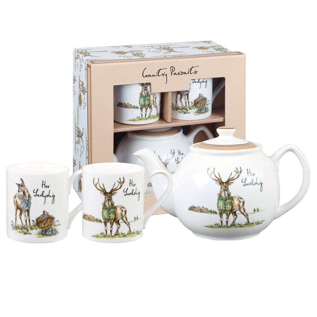 Churchill Country Pursuits Tea For Two Gift Set