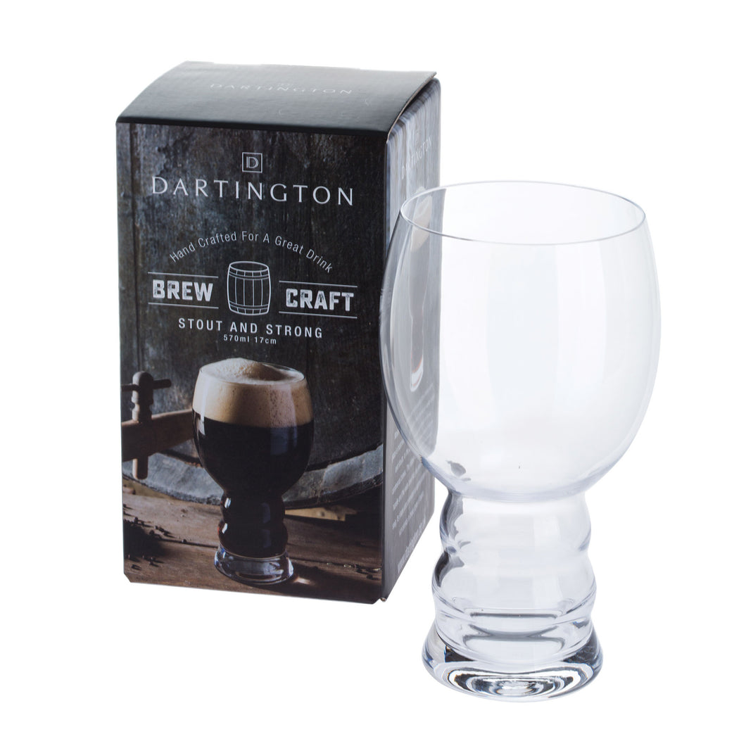 Dartington Glasses Brew Craft Stout and Strong (155mm/55cl)