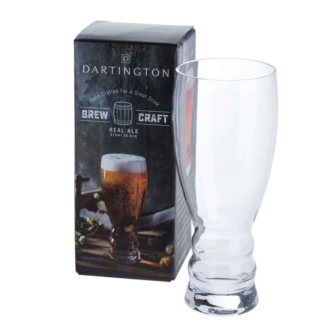 Dartington Glasses Brew Craft Real Ale (205mm/57cl)