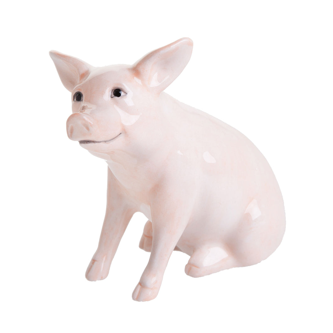 John Beswick Farmyard Piglet Sitting (7.5cm)