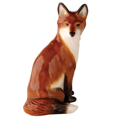 John Beswick Country Classics Fox Sitting (14cm)