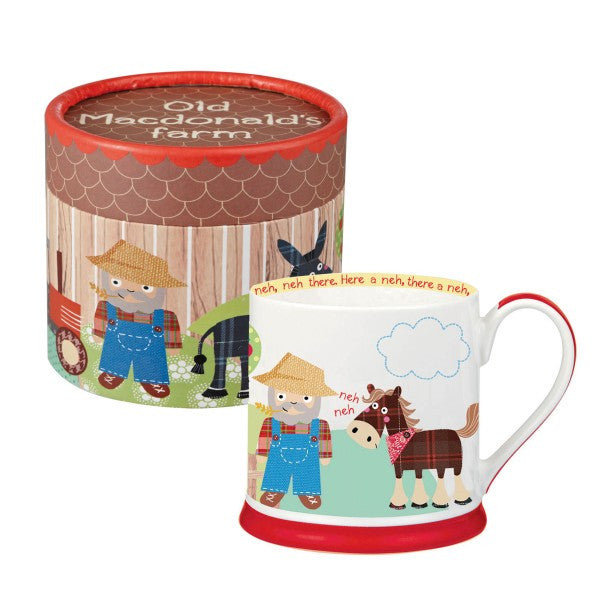 Old MacDonald's Farm Mug in Gift Hatbox - LAST FEW AVAILABLE!