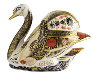 Royal Crown Derby SGB Swan