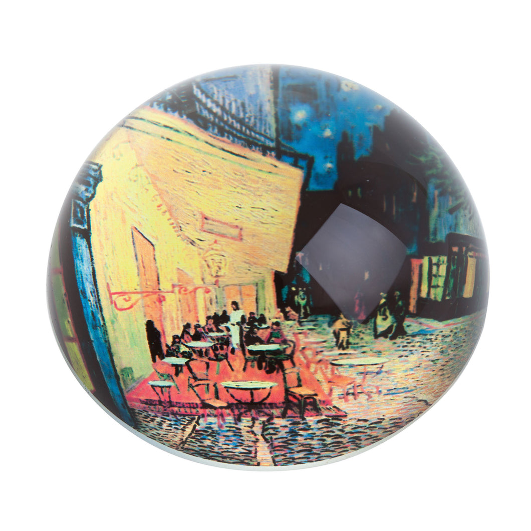 John Beswick Vases Van Gogh Paperweight - Terrasse du Café le Soir