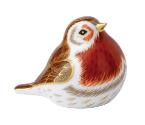 Royal Crown Derby Paperweights Royal Robin