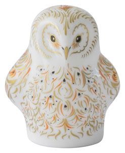 Royal Crown Derby Paperweights Owlet (6cm) - LAST FEW AVAILABLE!