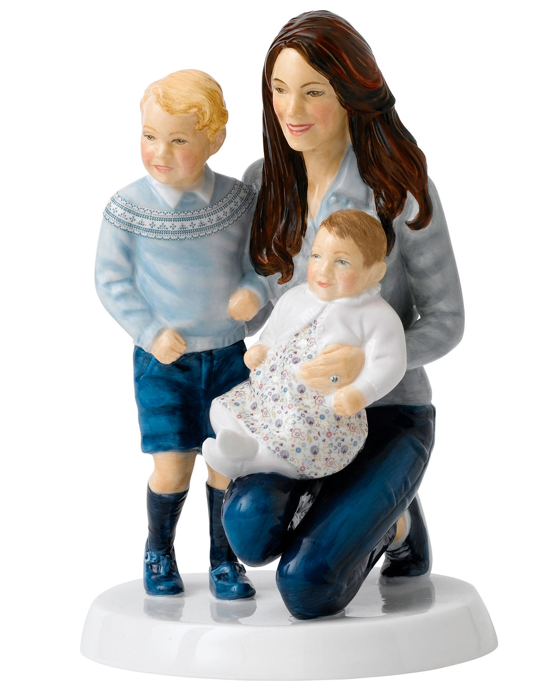 Royal Doulton 70th Wedding Anniversary Young Royals (22cm) AVAILABLE - LAST FEW AVAILABLE!