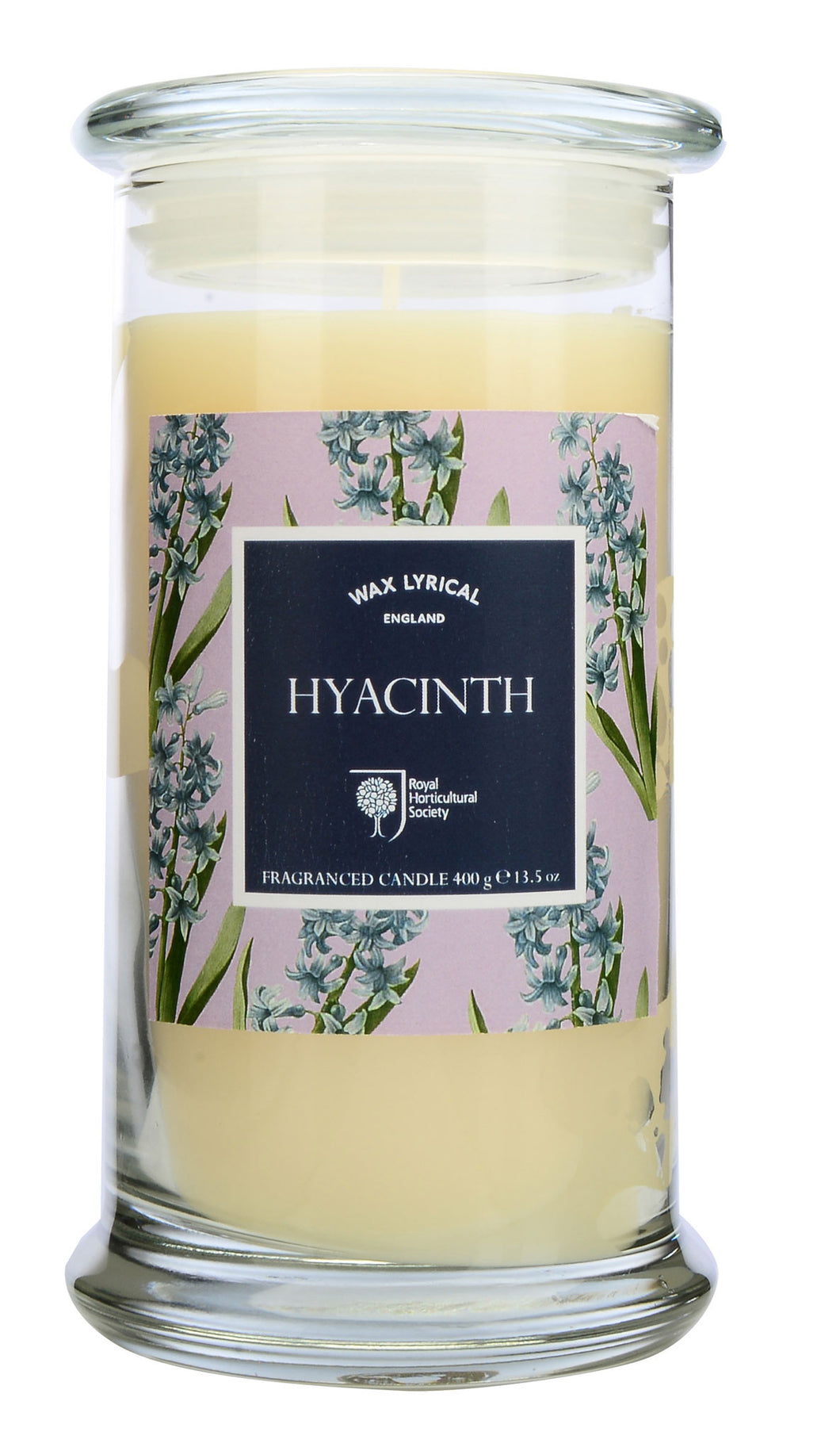 Wax Lyrical RHS Fragrant Garden Fragranced Candle Jar Hyacinth - LAST FEW AVAILABLE!