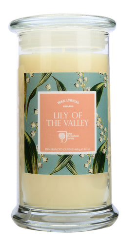Wax Lyrical RHS Fragrant Garden Fragranced Candle Jar Lily of the Valley - LAST FEW AVAILABLE!