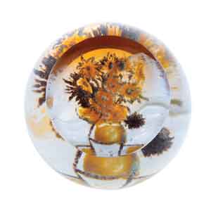 Caithness Glass Artistic Impressions Sunflowers