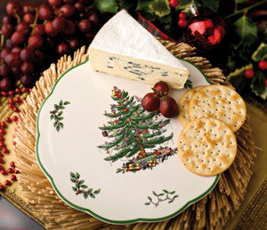 Spode Christmas Tree Cheese Board Trivet (23cm) LAST FEW