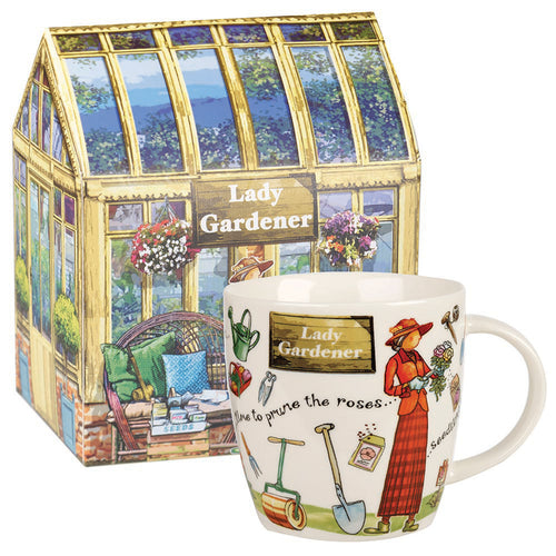 Churchill At Your Leisure Lady Gardener Mug (400ml)