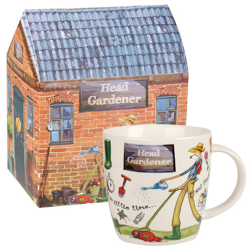 Churchill At Your Leisure Head Gardener Mug (400ml)