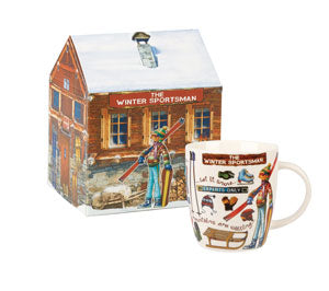 Churchill At Your Leisure The Winter Sportsman Mug - LAST FEW AVAILABLE!