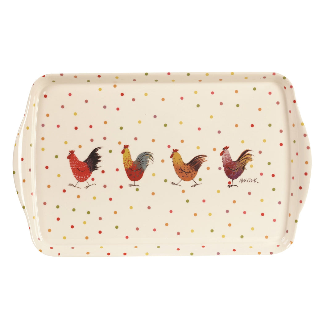 Churchill Rooster Melamine Tray 40 x 25cm