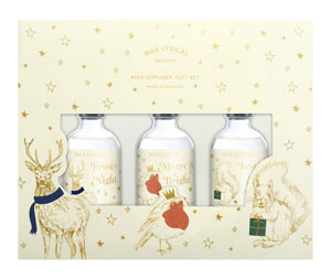 Wax Lyrical Festive Friends Fragranced Reed Diffuser Gift Set Box / 3 - LAST FEW AVAILABLE!