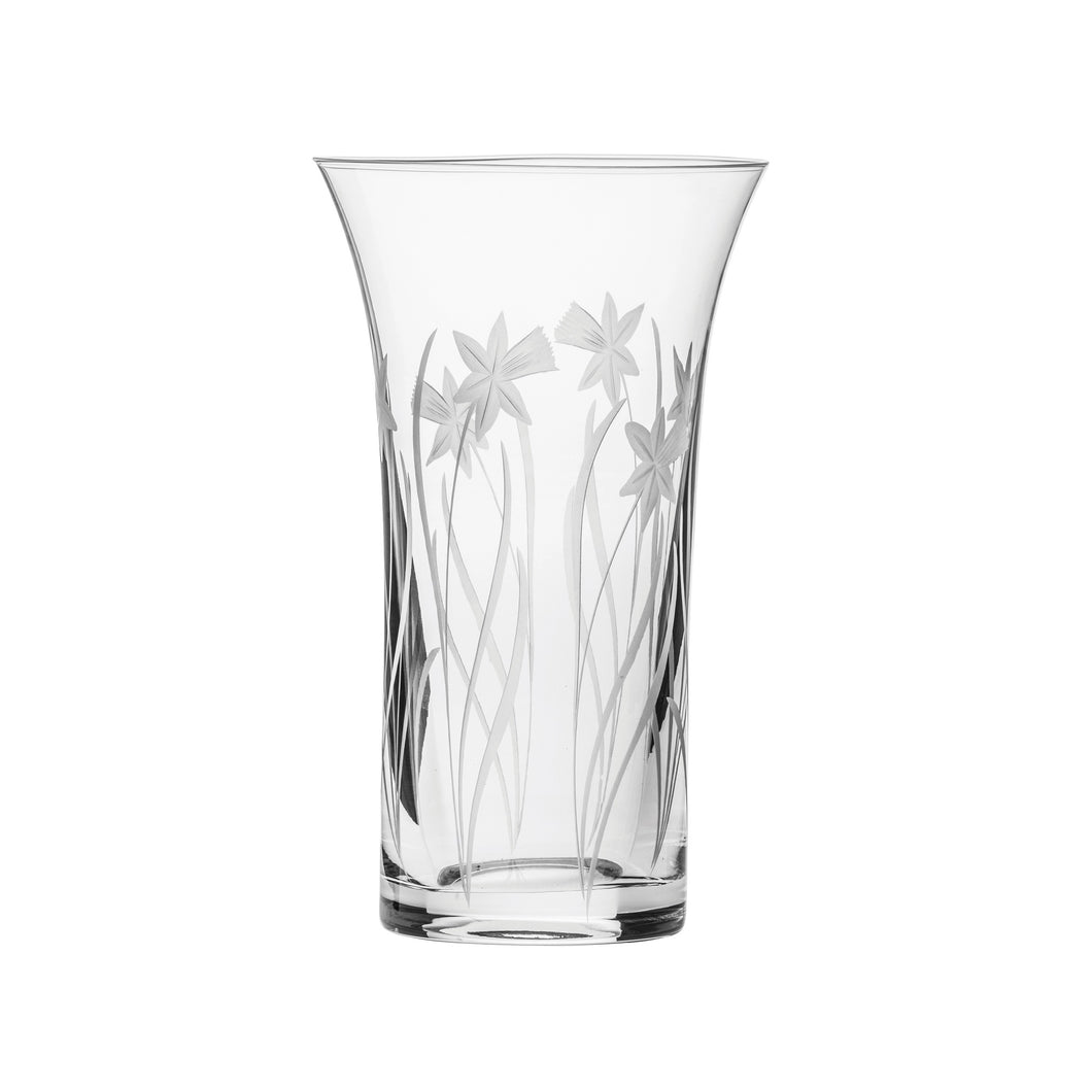 Royal Scot Crystal Flared Vase
