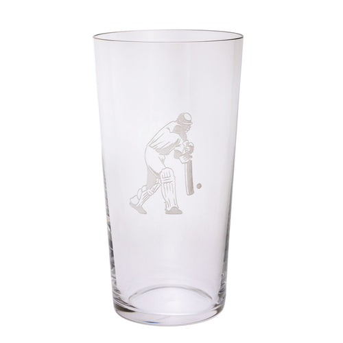 Dartington Sports & Occasions Cricket Pint Glass