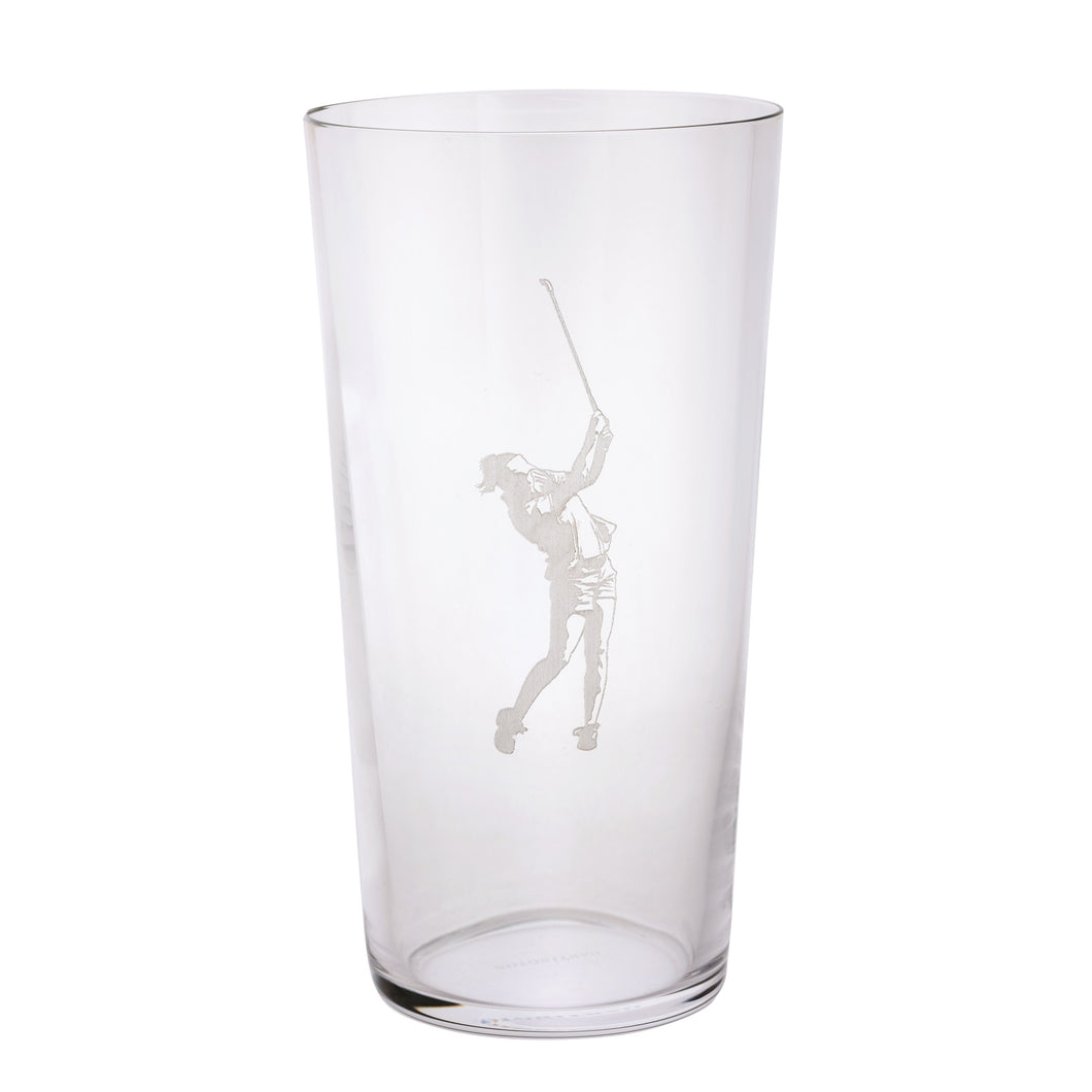 Dartington Sports & Occasions Golfer Pint Glass