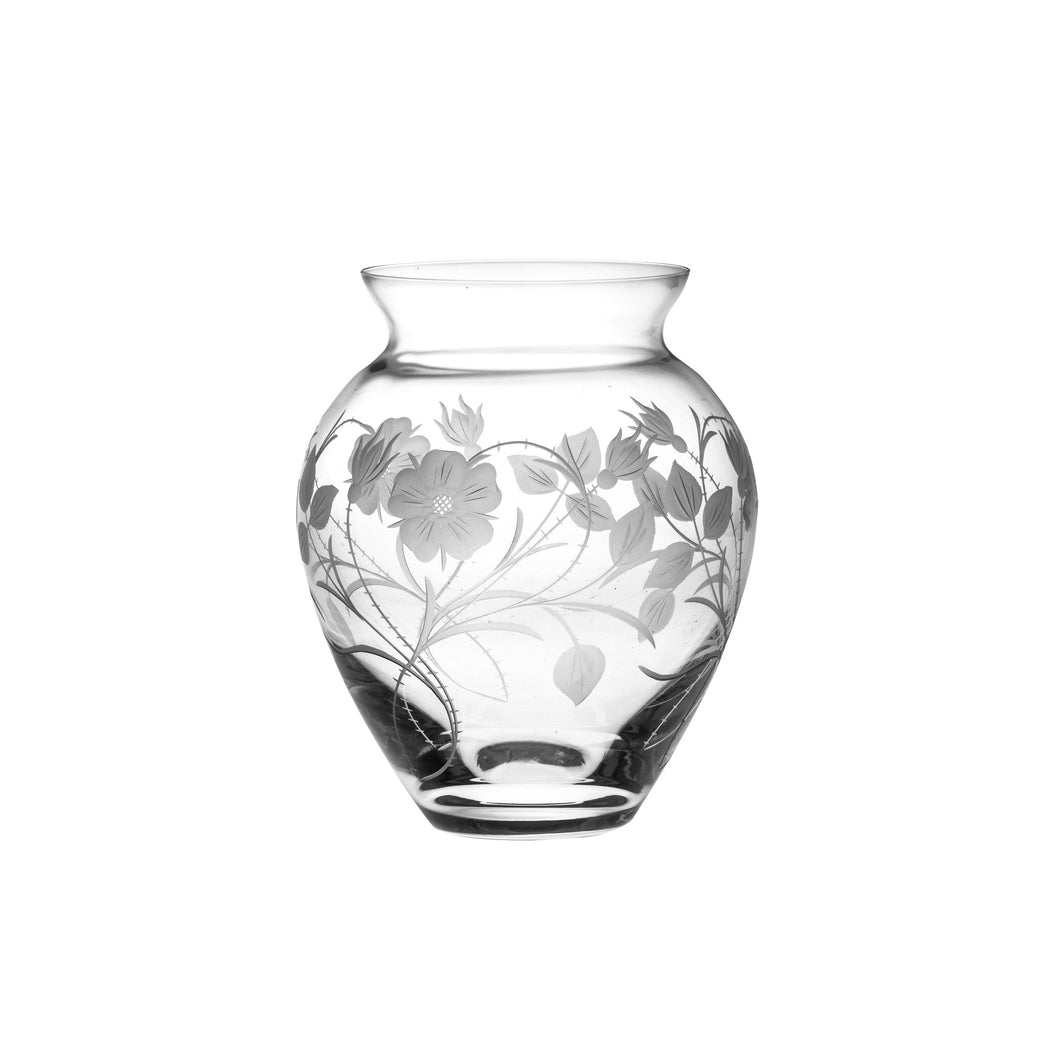 Royal Scot Crystal Large Posy Vase