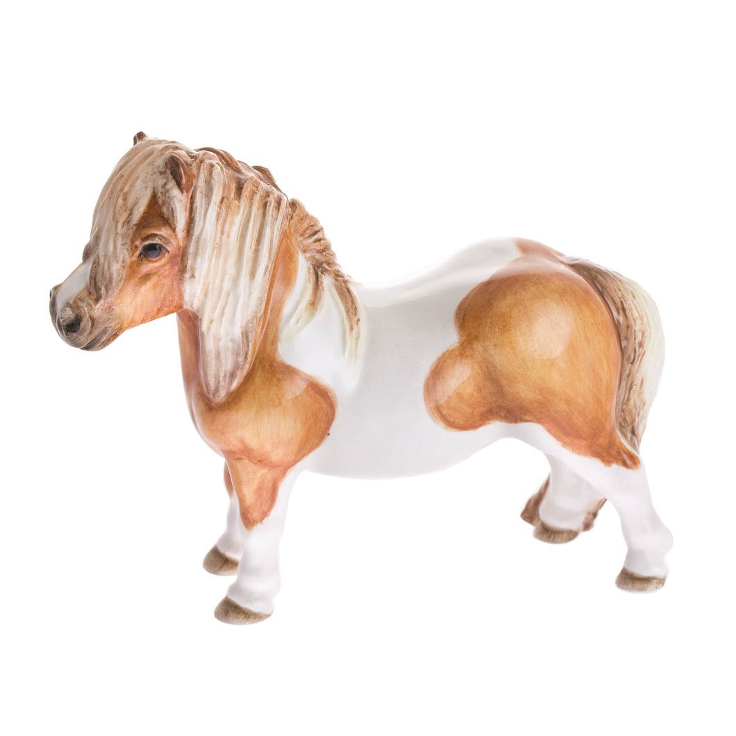 John Beswick Shetland Pony Skewbald