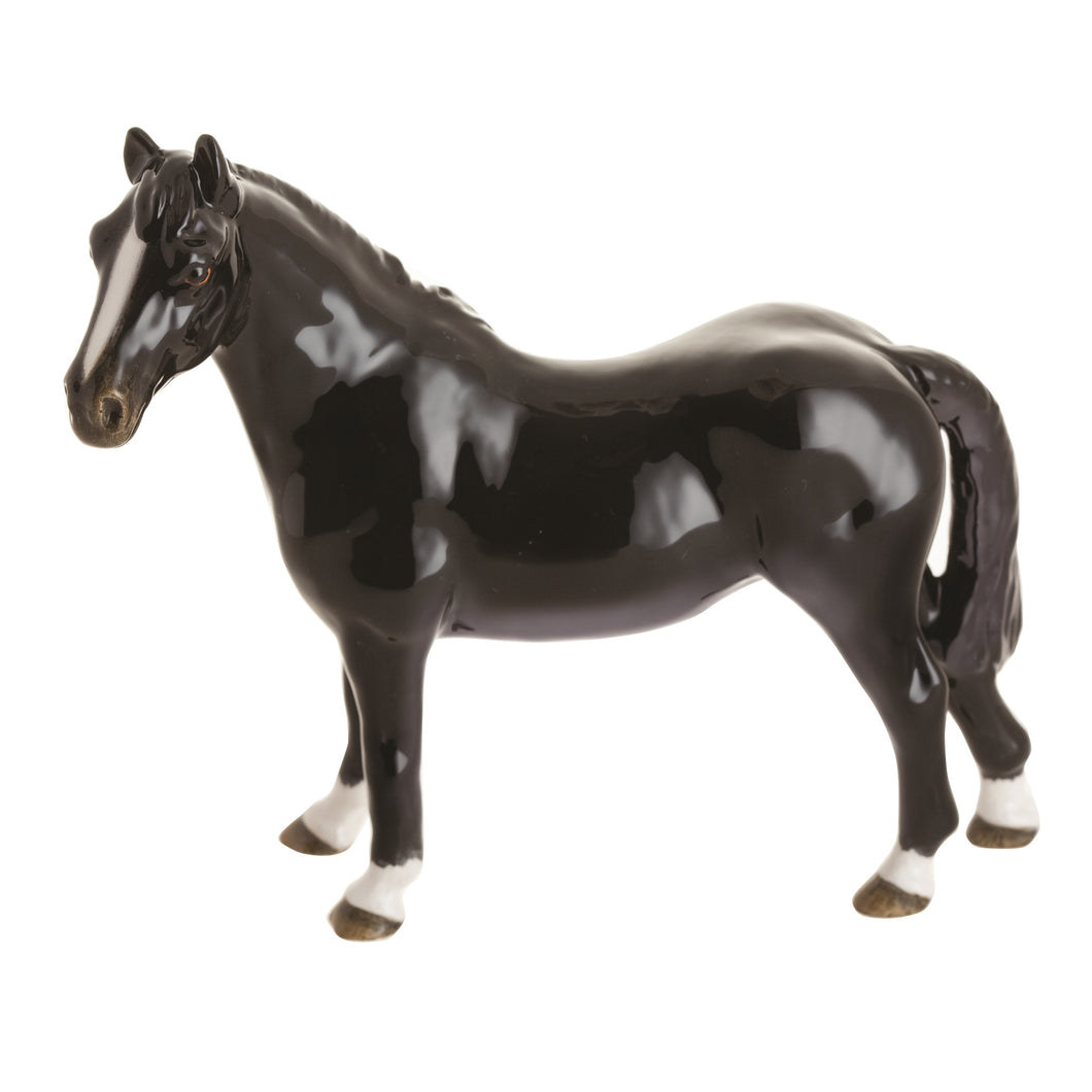 John Beswick Riding Pony Black