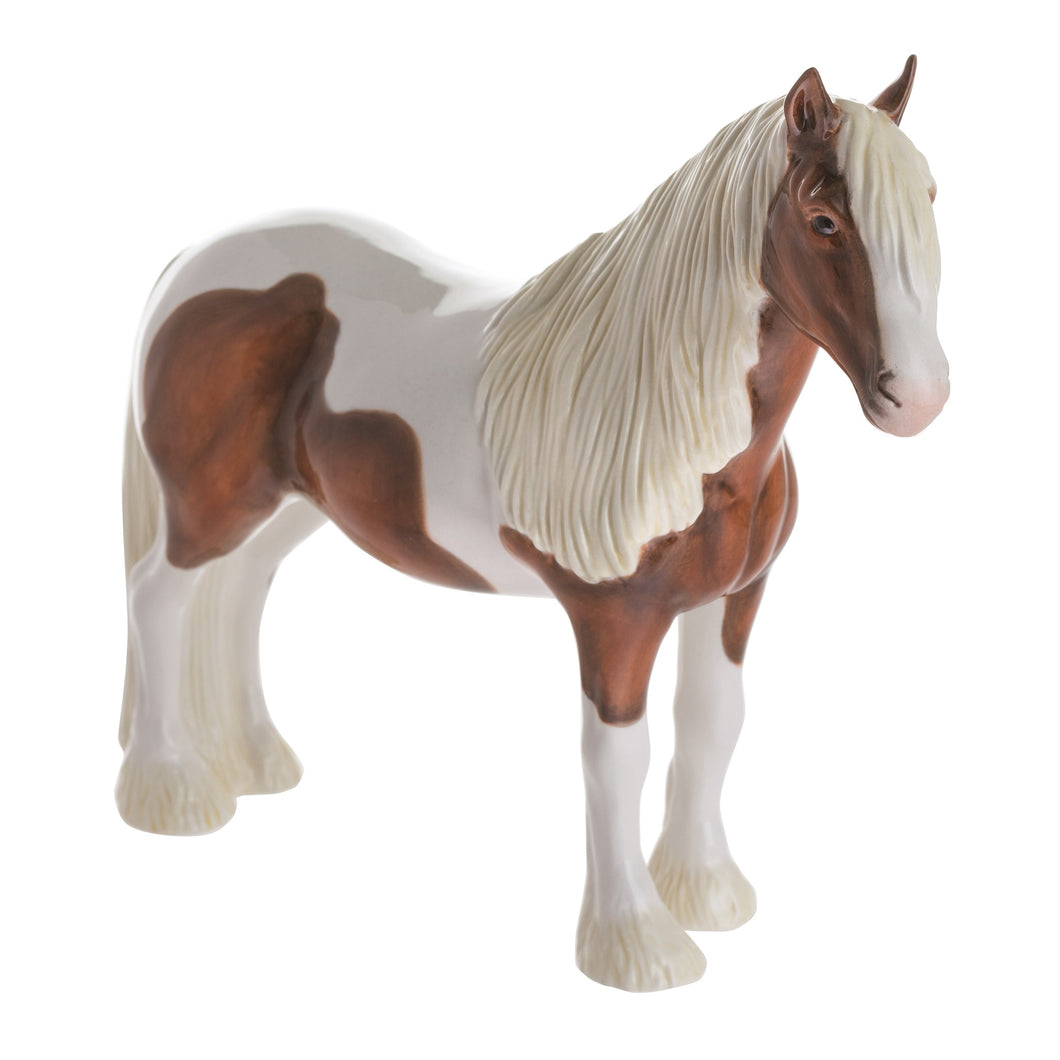 John Beswick Vanner Pony Skewbald