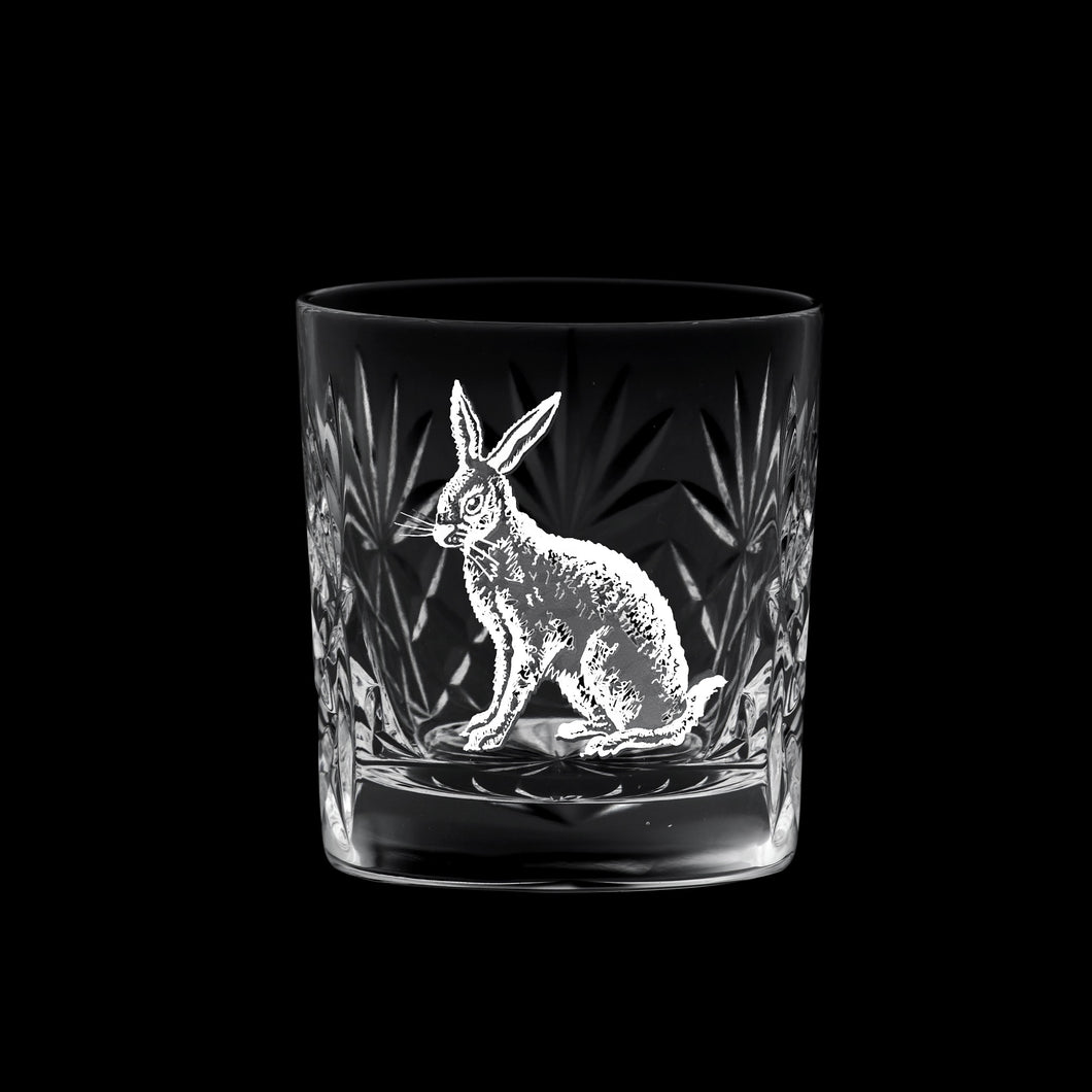 Royal Scot Crystal Kintyre Whisky Tumbler Hare