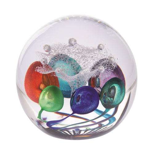 Caithness Glass Abstract Colour Splash Ltd Edn 100