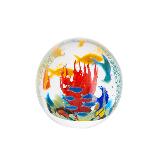 Caithness Glass Ocean The Coral Sea Ltd Edn 150