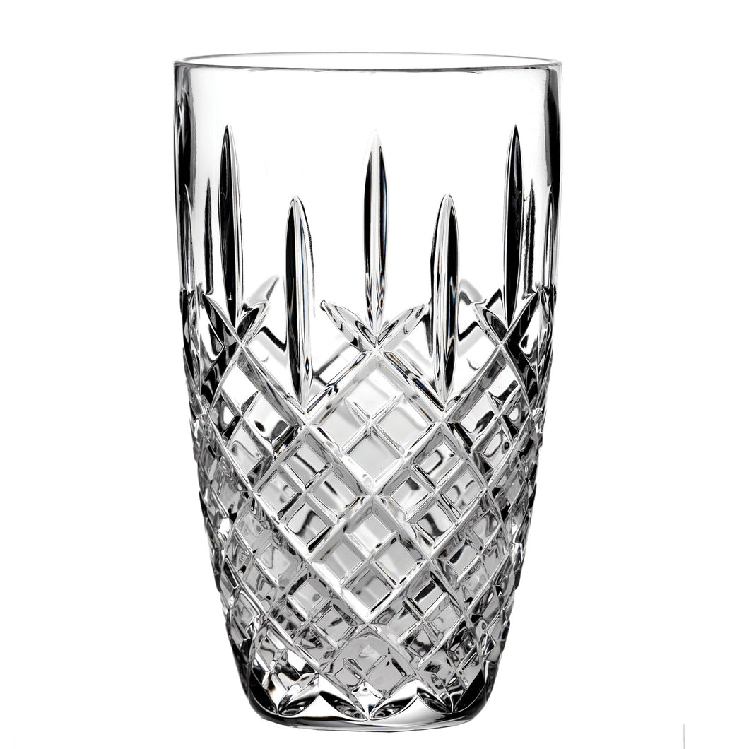 Royal Scot Crystal Small Barrel Vase