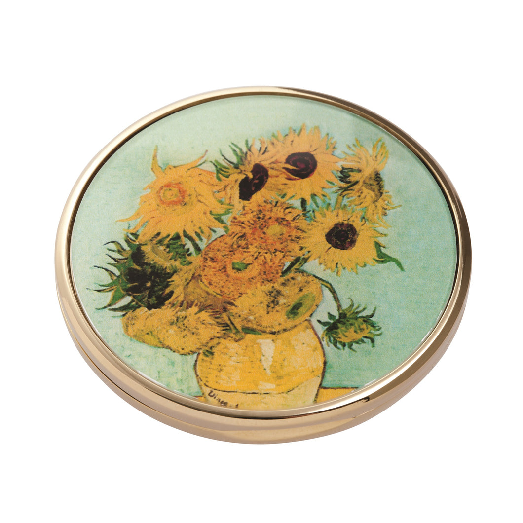John Beswick Van Gogh - Sunflowers Pocket Mirror